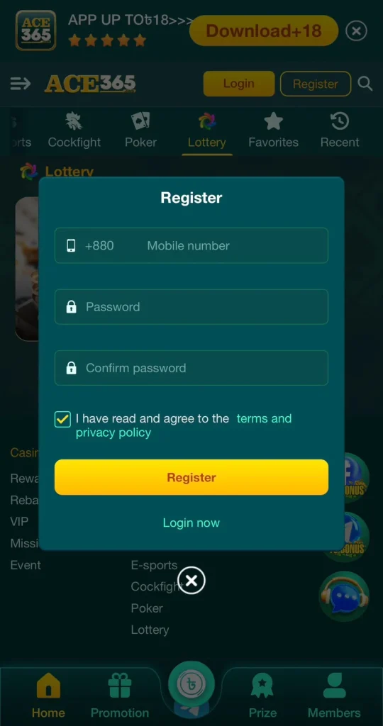 Ace365 Register